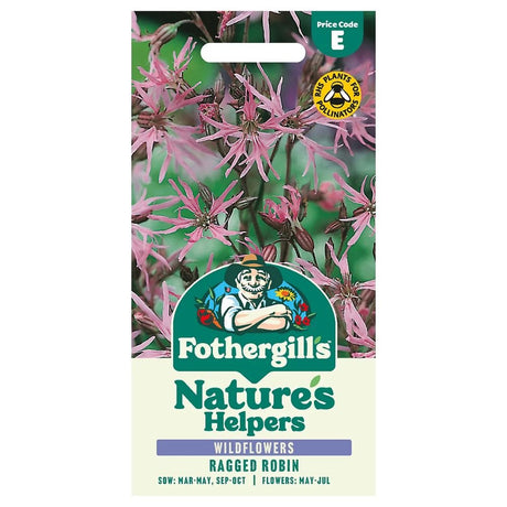 Mr Fothergill's Ragged Robin Wildflower Seeds - Old Railway Line Garden Centre