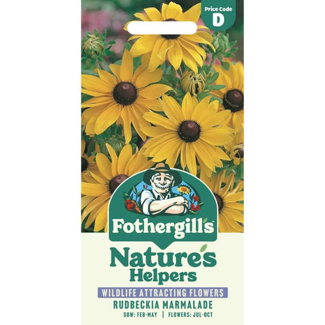Mr Fothergills Rudbeckia Marmalade Seeds - Old Railway Line Garden Centre