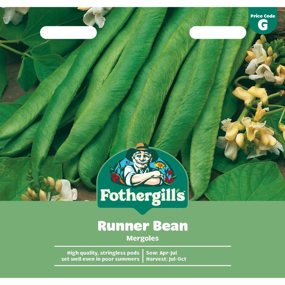 Mr Fothergill's Runner Bean Mergoles Seeds