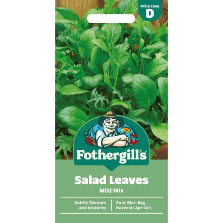 Mr Fothergill's Salad Leaves - Mild Mixed Seeds - Old Railway Line Garden Centre