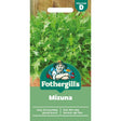 Mr Fothergill's Salad Leaves Mizuna Seeds - Old Railway Line Garden Centre
