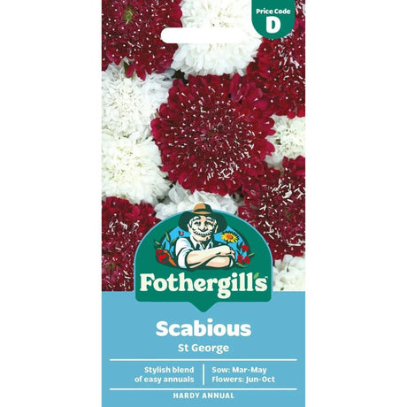 Mr Fothergills Scabious St George Seeds - Old Railway Line Garden Centre