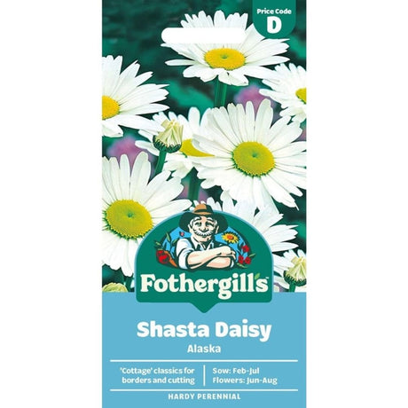 Mr Fothergill's Shasta Daisy Alaska Seeds - Old Railway Line Garden Centre