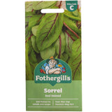 Mr Fothergill's Salad Leaves Sorrel Red Veined Seeds