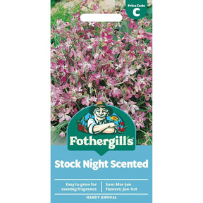 Mr Fothergills Stock Night Scented Seeds - Old Railway Line Garden Centre