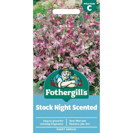 Mr Fothergills Stock Night Scented Seeds - Old Railway Line Garden Centre