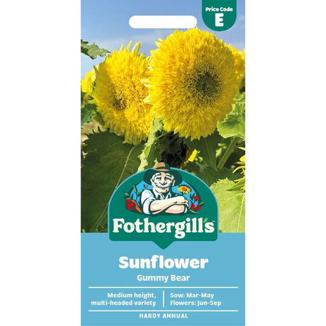 Mr Fothergill's Sunflower Gummy Bear Seeds - Old Railway Line Garden Centre