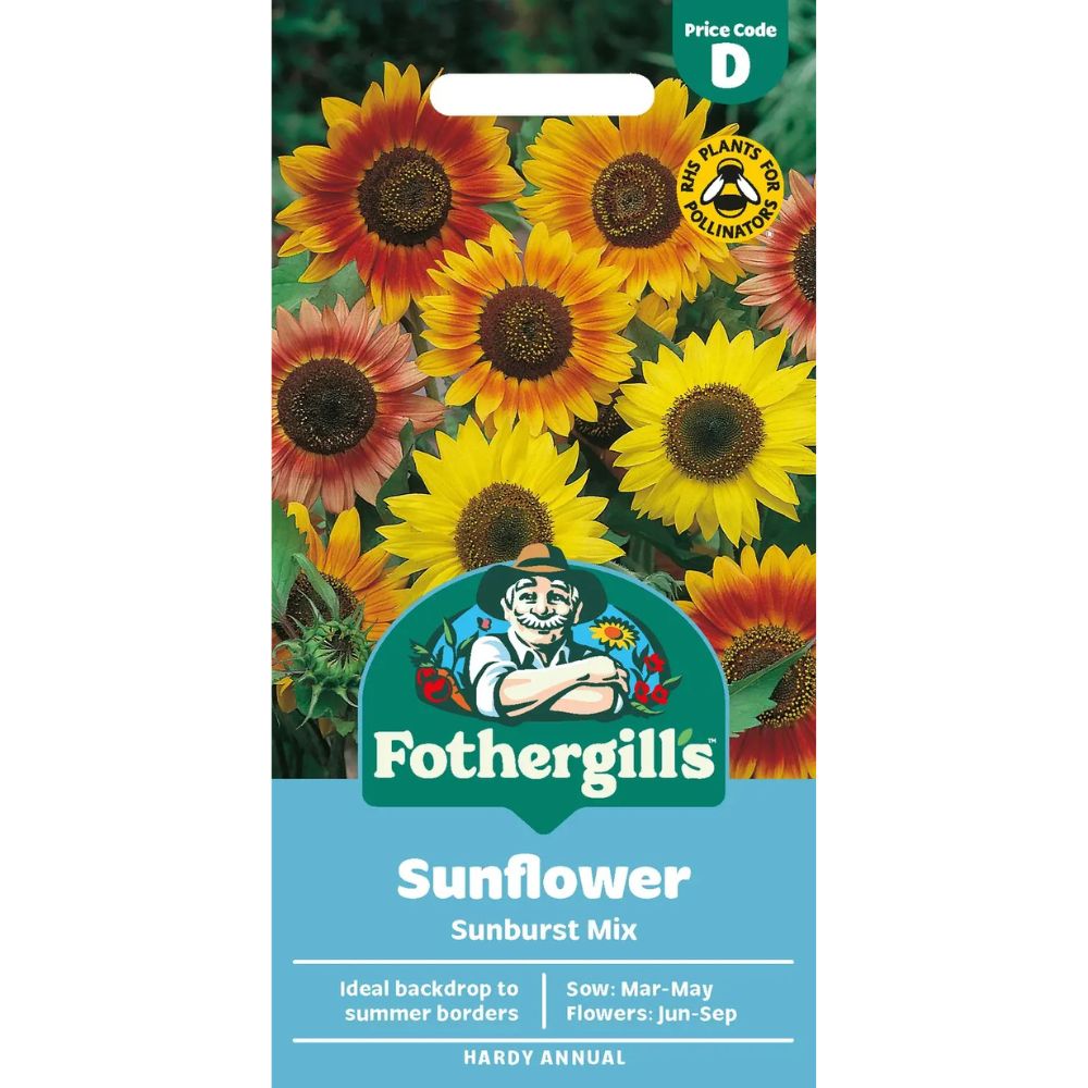 Mr Fothergills Sunflower Sunburst Mixed Seeds