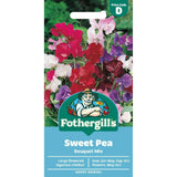 Mr Fothergills Sweet Pea Bouquet Mixed Seeds