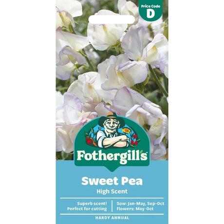 Mr Fothergill's Sweet Pea High Scent Seeds - Old Railway Line Garden Centre