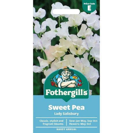 Mr Fothergills Sweet Pea Lady Salisbury Seeds - Old Railway Line Garden Centre