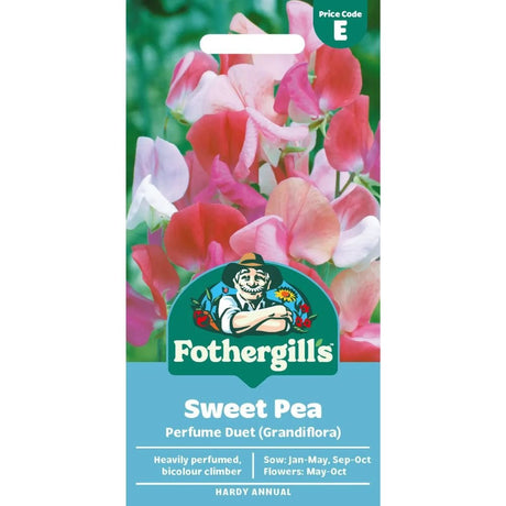 Mr Fothergill's Sweet Pea Perfume Duet Seeds - Old Railway Line Garden Centre
