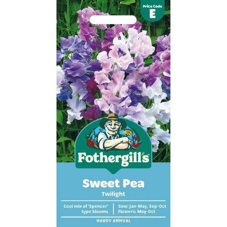 Mr Fothergills Sweet Pea Twilight Seeds - Old Railway Line Garden Centre