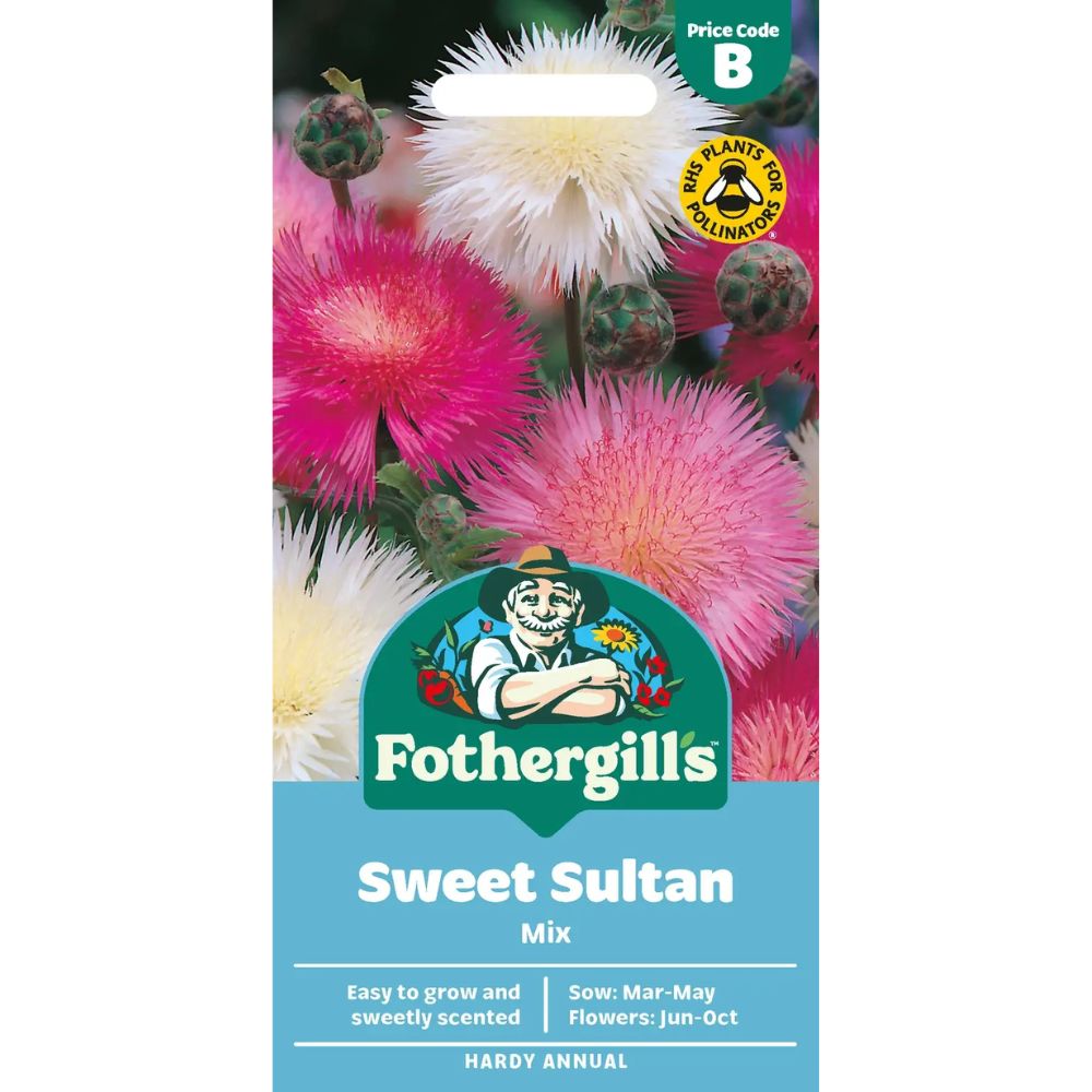 Mr Fothergill's Sweet Sultan Mixed Seeds
