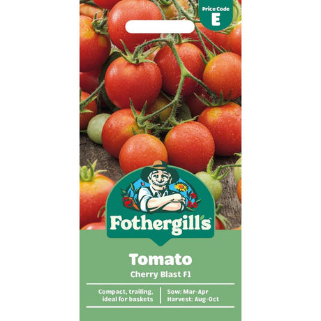 Mr Fothergill's Tomato Cherry Blast F1 Seeds - Old Railway Line Garden Centre