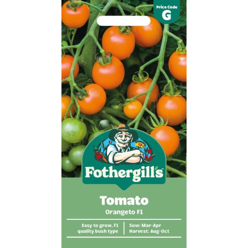 Mr Fothergill's Tomato (Cherry) Orangeto F1 Seeds