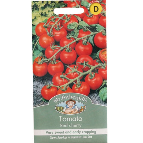 Mr Fothergill's Tomato (Cherry) Red Cherry Seeds - Old Railway Line Garden Centre