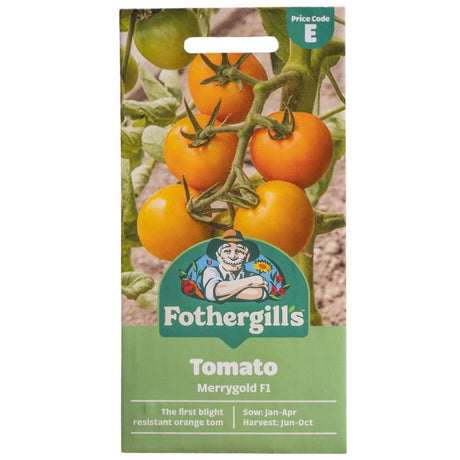 Mr Fothergill's Tomato Merrygold F1 Vegetable Seeds - Old Railway Line Garden Centre