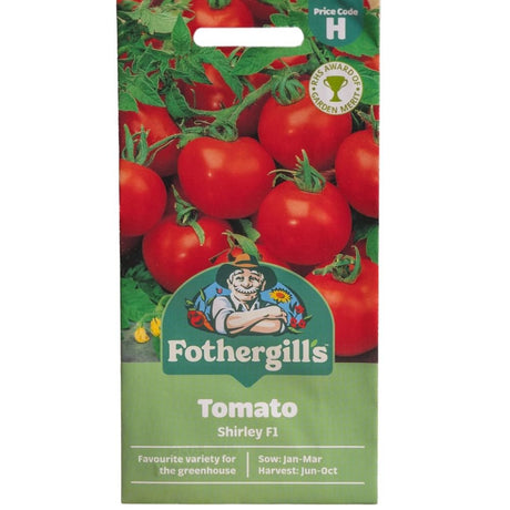Mr Fothergill's Tomato (Standard) Shirley F1 Seeds - Old Railway Line Garden Centre
