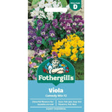 Mr Fothergill's Viola Comedy Mixed F2 Seeds - Old Railway Line Garden Centre