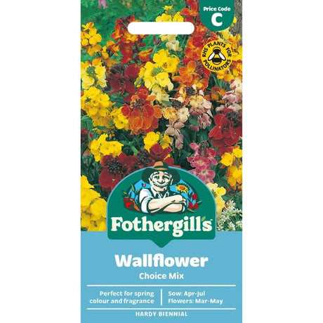 Mr Fothergill's Wallflower Choice Mixed Seeds - Old Railway Line Garden Centre