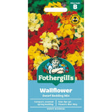 Mr Fothergill's Wallflower Dwarf Bedding Mixed Seeds