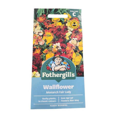 Mr Fothergill's Wallflower Monarch Fair Lady Seeds - Old Railway Line Garden Centre