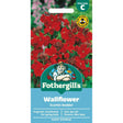 Mr Fothergill's Wallflower Scarlet Bedder Seeds - Old Railway Line Garden Centre