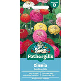 Mr Fothergill's Zinnia Sunbow Mixed Seeds - Old Railway Line Garden Centre