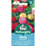 Mr Fothergill's Zinnia Sunbow Mixed Seeds