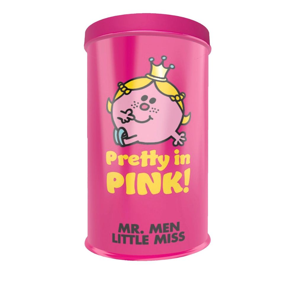 Mr Men and Little Miss 100g Chocolate Brownie Cookie Tins (Assorted Designs)