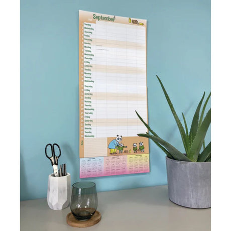 Otter House Mums Family Organiser Planner Wall Calendar 2026