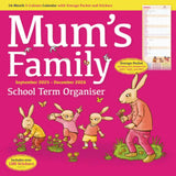 Otter House Mums Family Organiser Planner Wall Calendar 2026