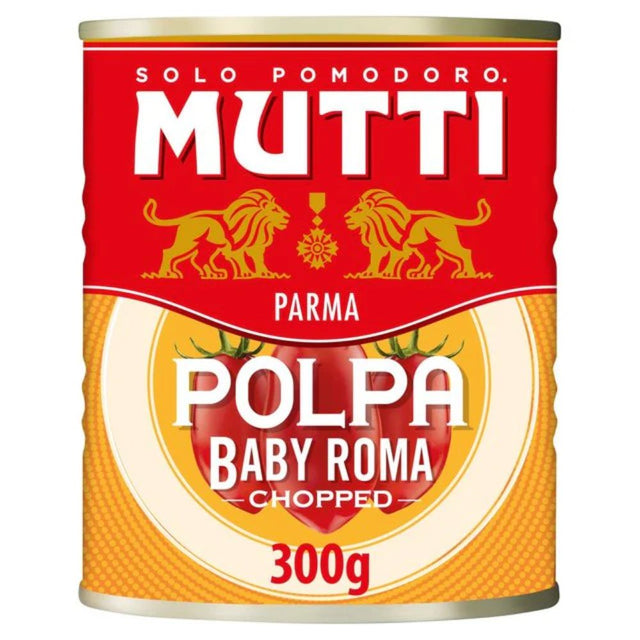 Mutti 300g Baby Plum Polpa Tin - Old Railway Line Garden Centre