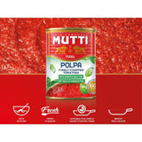 Mutti 400g Finely Chopped Tomatoes with Basil - Old Railway Line Garden Centre