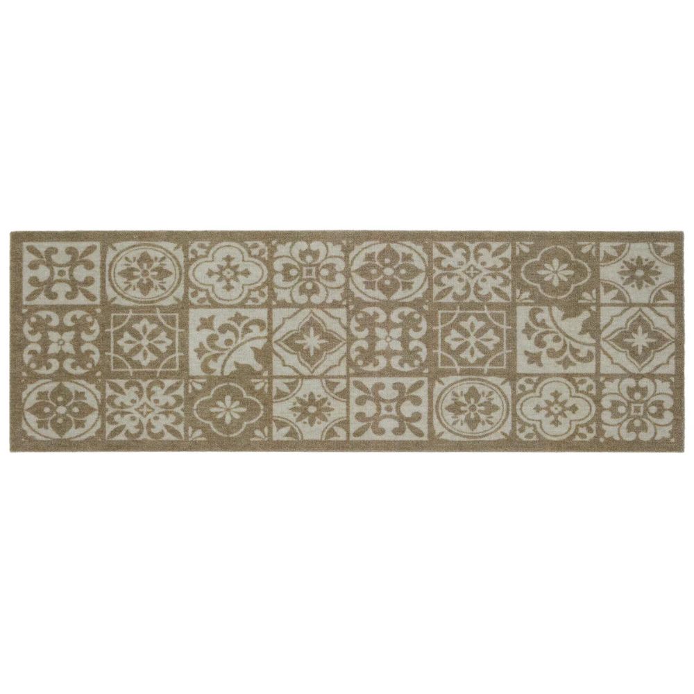 My Mat 150cm Nylon Indoor Pattern Mediterranean Tile Runner
