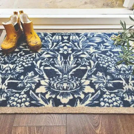 My Mat Nylon Heritage Blue Indoor Runner