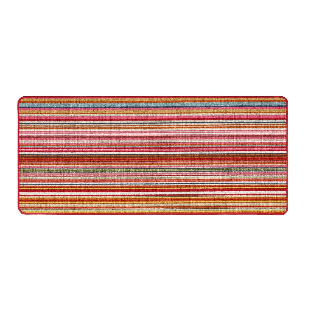 My Mat 200cm Stain Resistant Candy Indoor Mat - Multi Bright Stripe