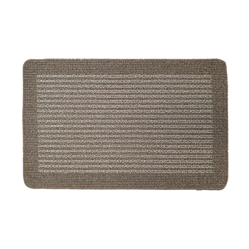 My Mat 75cm Stain Resistant Durable Indoor Mat - Stone Stripe