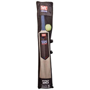 M.Y Size 5 Wooden Cricket Set With Carry Bag - Old Railway Line Garden Centre