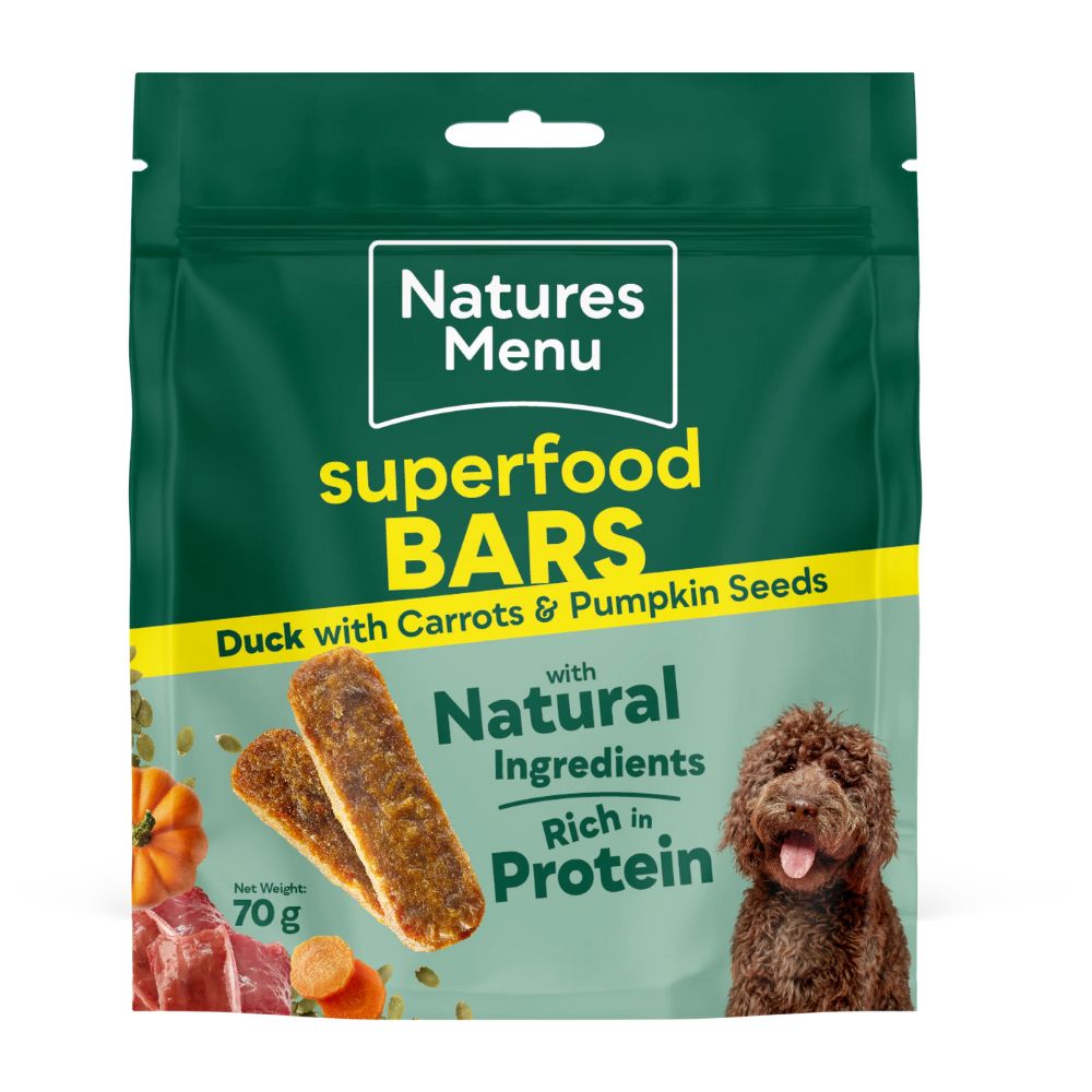 Natures Menu 70g Duck Superfood Bars