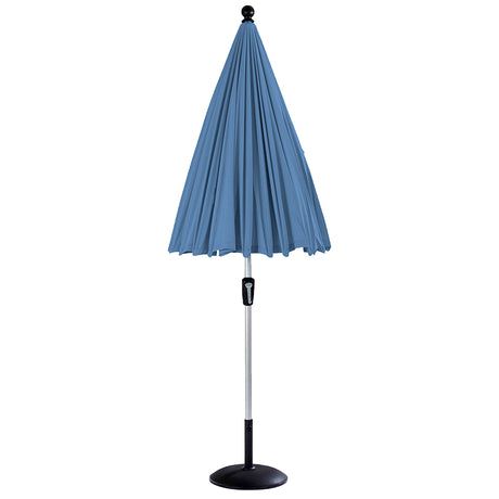 Hartman 2.7m Shanghai Round Crank & Tilt Parasol - Navy