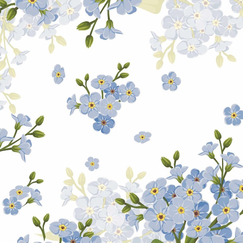 N.J Products Bloem 33cm Napkin - Old Railway Line Garden Centre