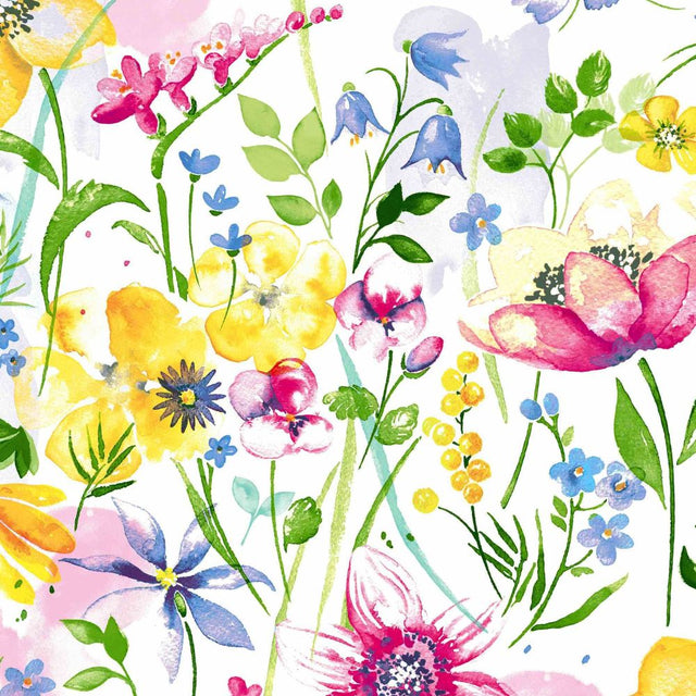 N.J Products Flower Meadow 33cm Napkin - Old Railway Line Garden Centre