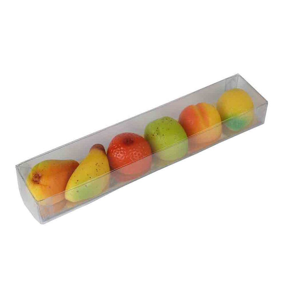 NMK 80g Box of 6 Assorted Marzipan Fruits