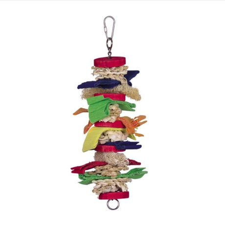 Nobby 30cm Wooden Bird Toy - Old Railway Line Garden Centre