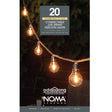 Noma 20 Connectable Jute Rope Festoon Lights - Old Railway Line Garden Centre