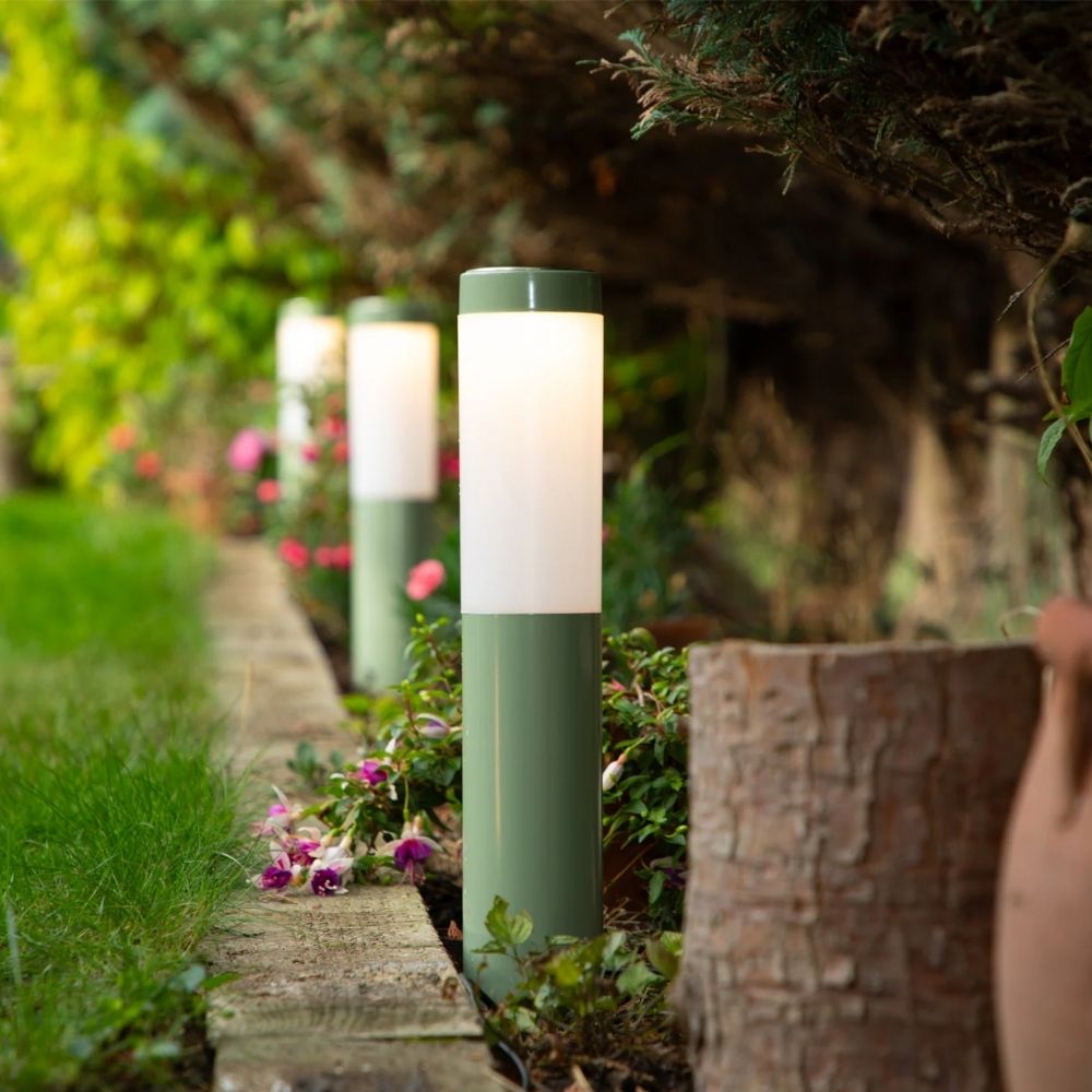 Noma Heron Add-A-Long Border Stake Lights - Green