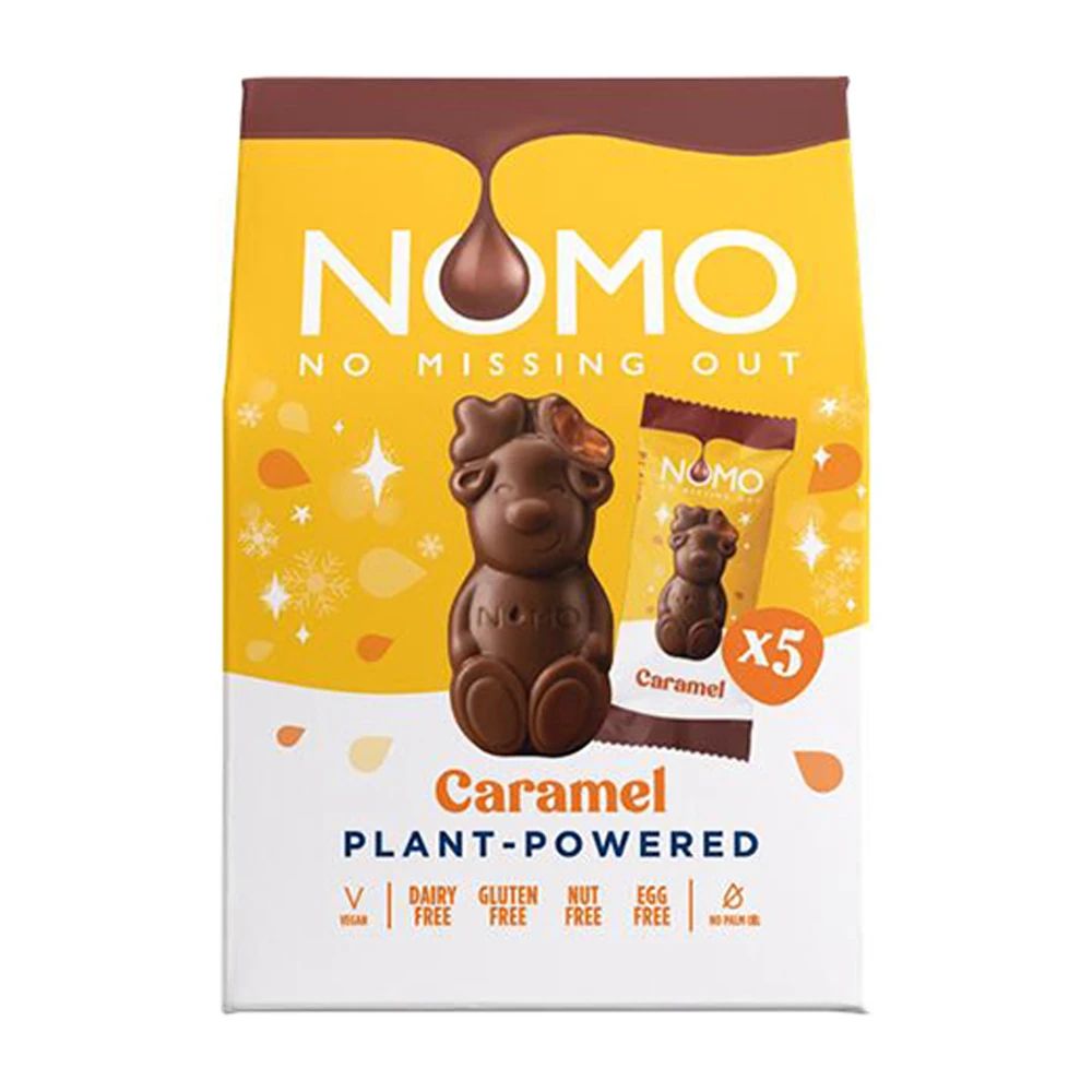 NOMO 53g Mini Caramel Filled Reindeers