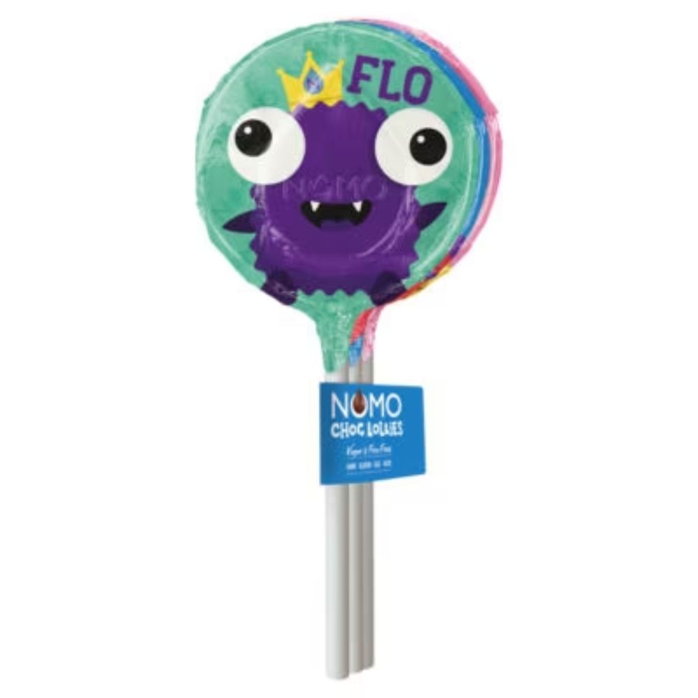 NOMO Halloween Chocolate Lollies 3 Pack